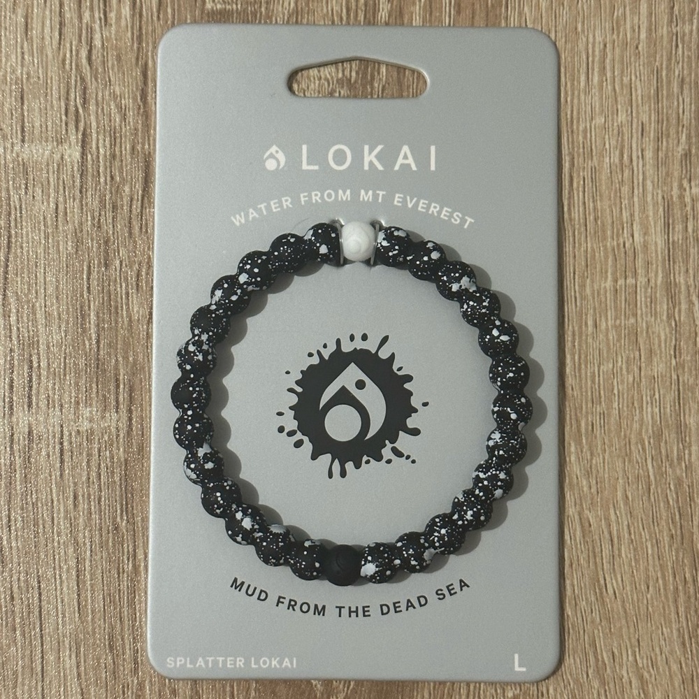 “Splatter” Lokai Bracelet Size Large